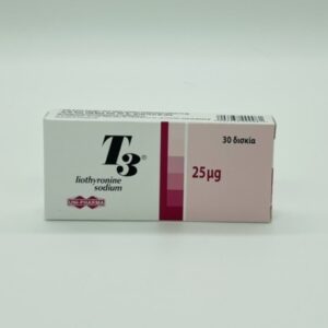 Т3 (лиотиронин натрий) - 30 таб. х 25 μg - Uni Pharma